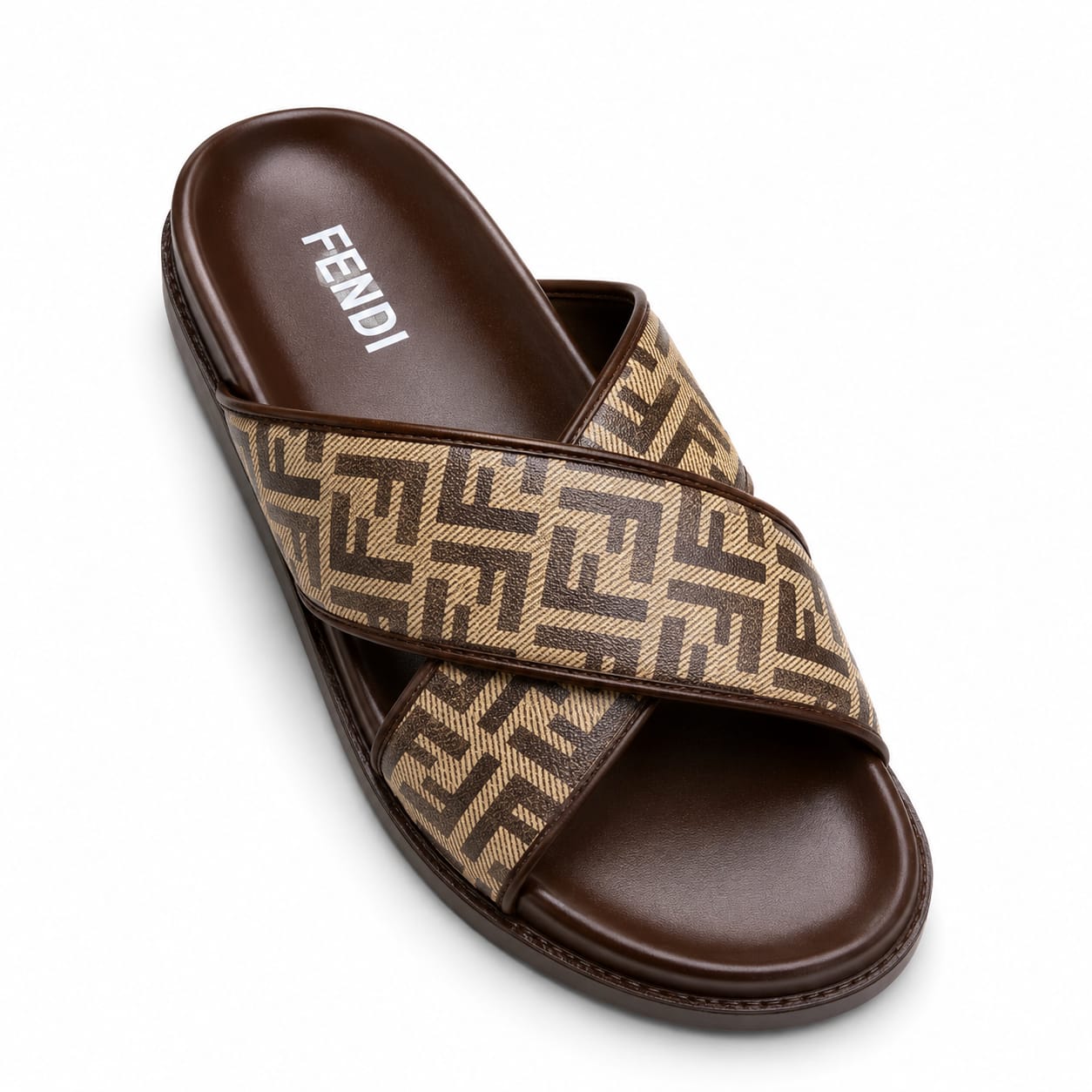Fendi Medicated Slides – Premium Comfort Designer-Inspired Slip-On Sandals