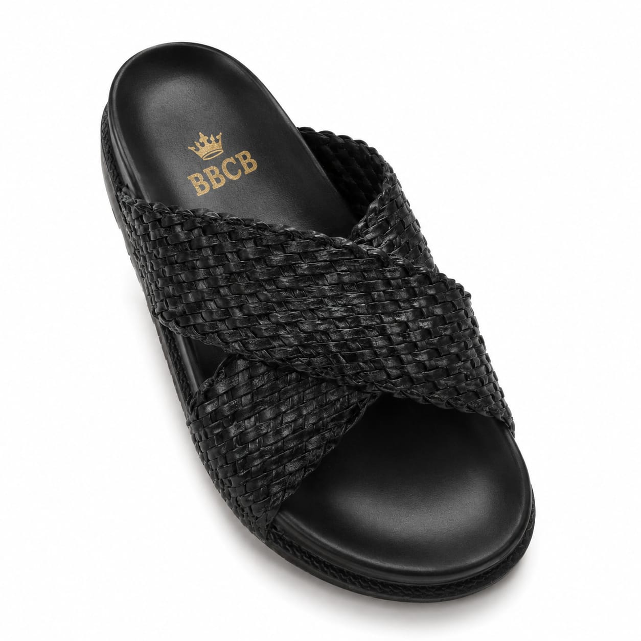 BBCB Premium Medicated Woven Slides – Arch Support & All-Day Comfort