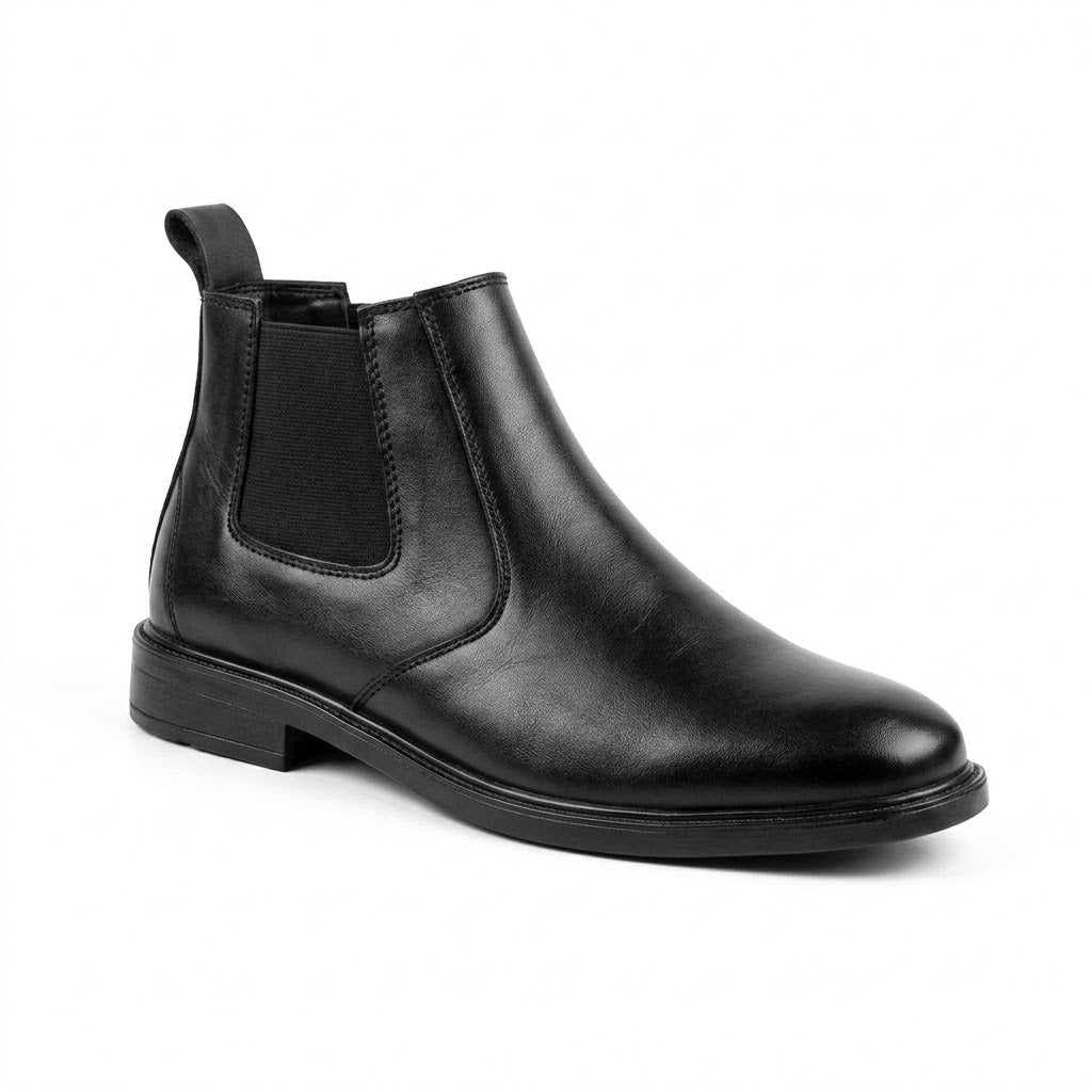 BBCB Premium Chelsea Boots for Men – Leather Finish, Comfort Fit & Durable Sole
