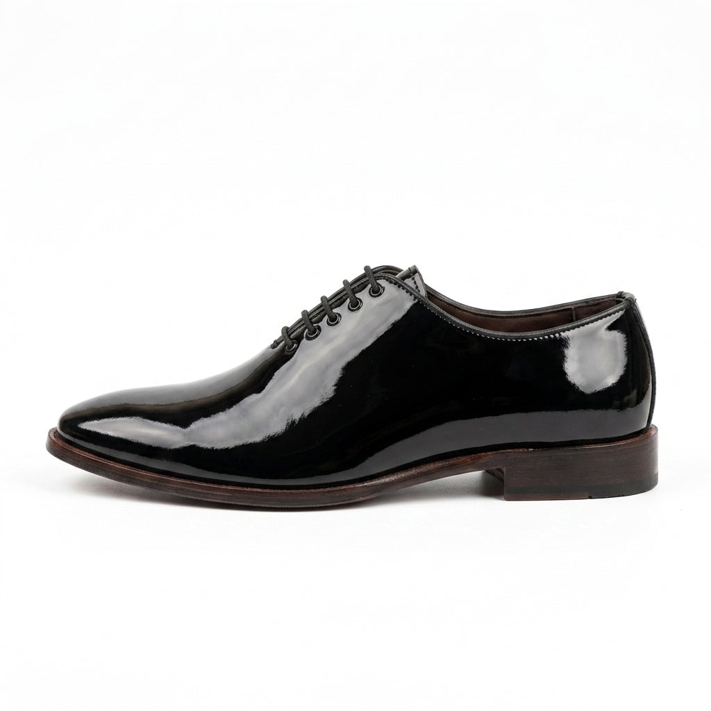 BBCB Premium Handmade Leather Shoes for Men – Luxury Black Leather Lace-Up Formal Dress Shoes