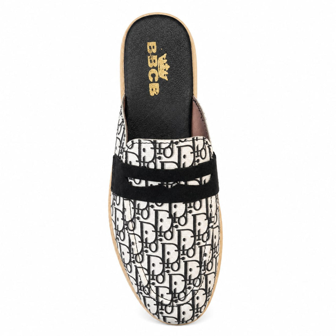 BBCB Premium Comfort Designer Slip-On Mule Shoes for Men | Soft Cushioned Casual Wear