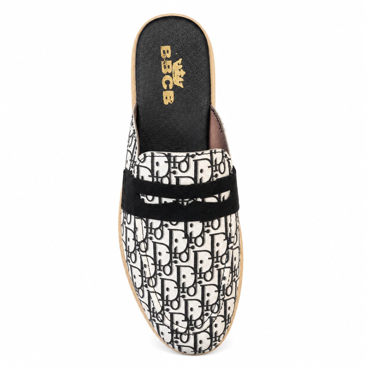 BBCB Premium Comfort Designer Slip-On Mule Shoes for Men | Soft Cushioned Casual Wear