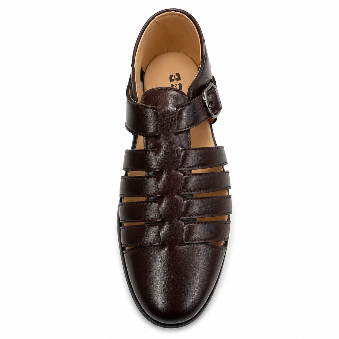 BBCB Premium Roman Leather Sandal for Men – Handmade Comfortable Casual Shoes | Brown & Black