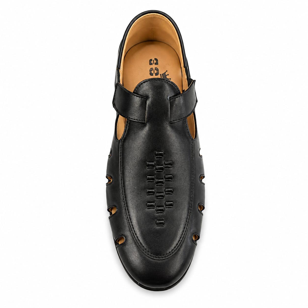 BBCB Premium Roman Leather Sandal for Men – Genuine Leather Comfort Sandals | Brown & Black