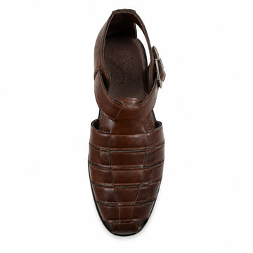 BBCB Premium Handmade Peshawari Sandal for Men – Genuine Leather Comfort Shoes | Brown & Black