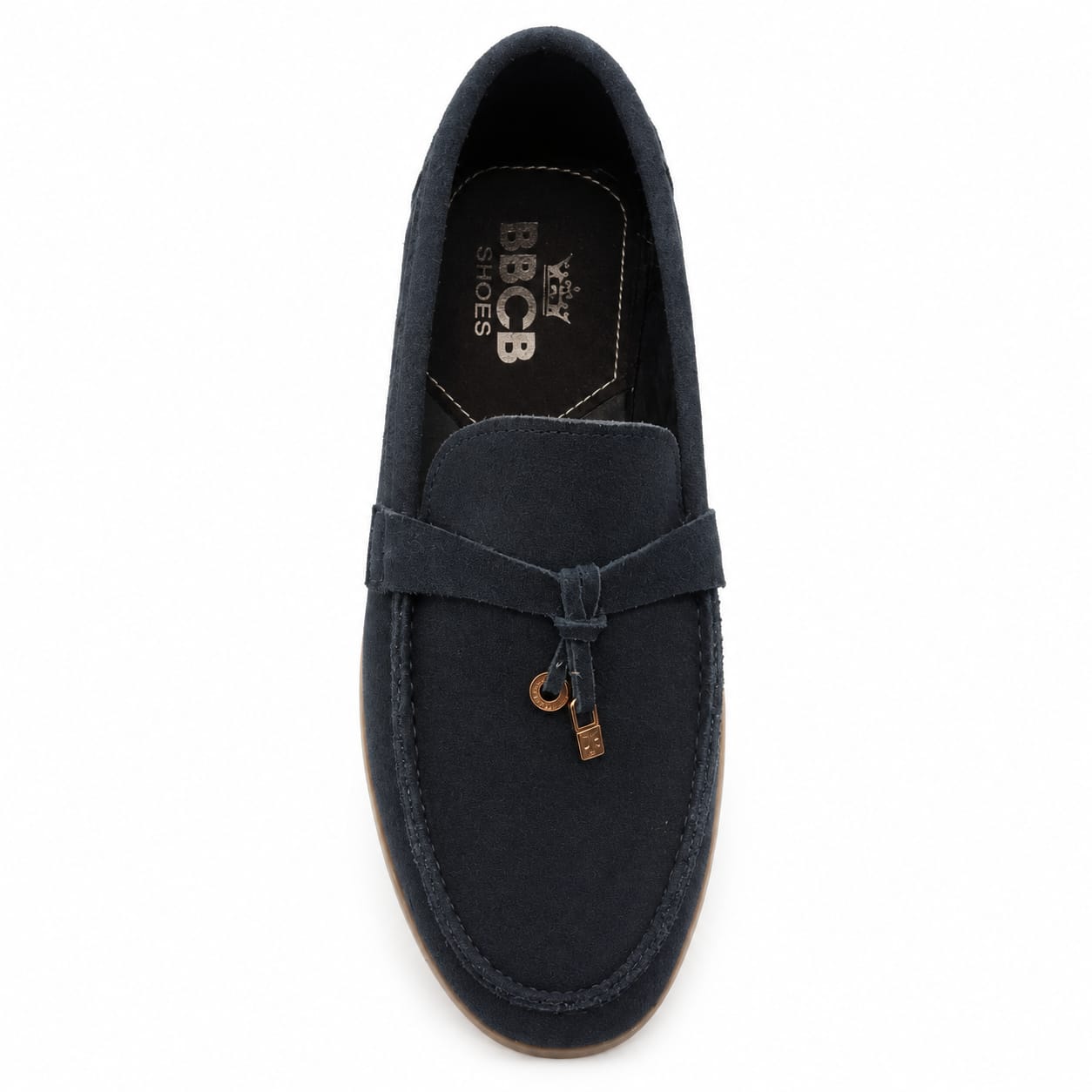 BBCB Premium Loro Piana Suede Loafers – Luxury Slip-On Casual Shoes for Men