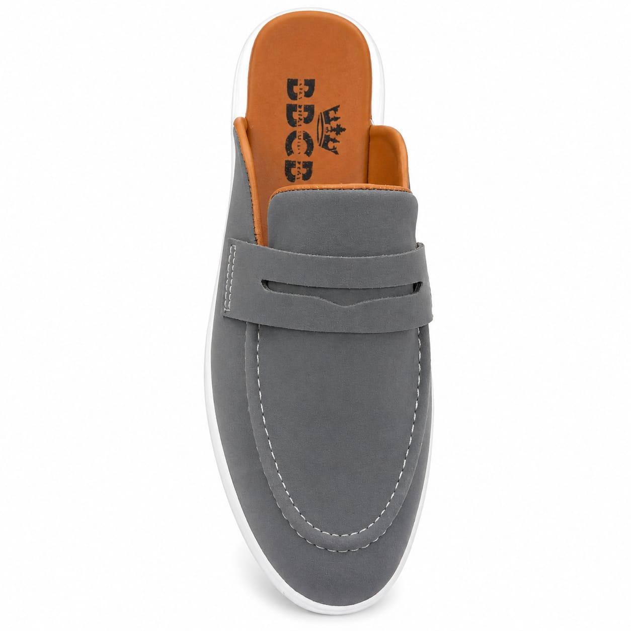 BBCB Premium Mules for Men – Casual Slip-On Comfort Mules | Soft Finish | Lightweight Sole