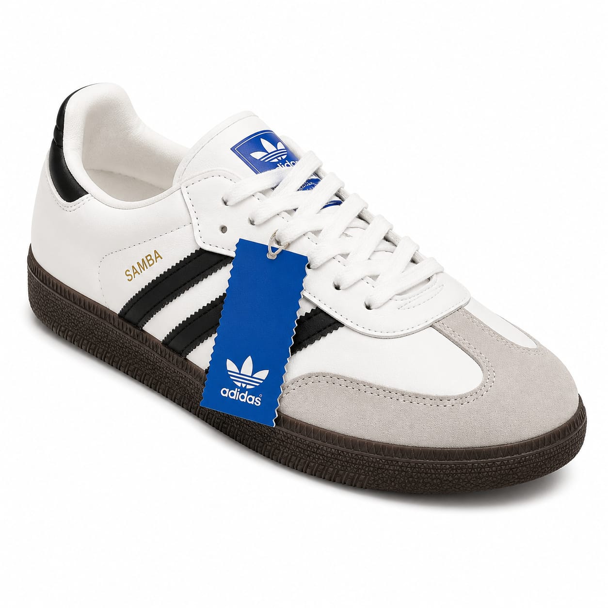 BBCB Samba Sneakers for Men – Premium Casual Lace-Up Shoes | Lightweight Rubber Sole