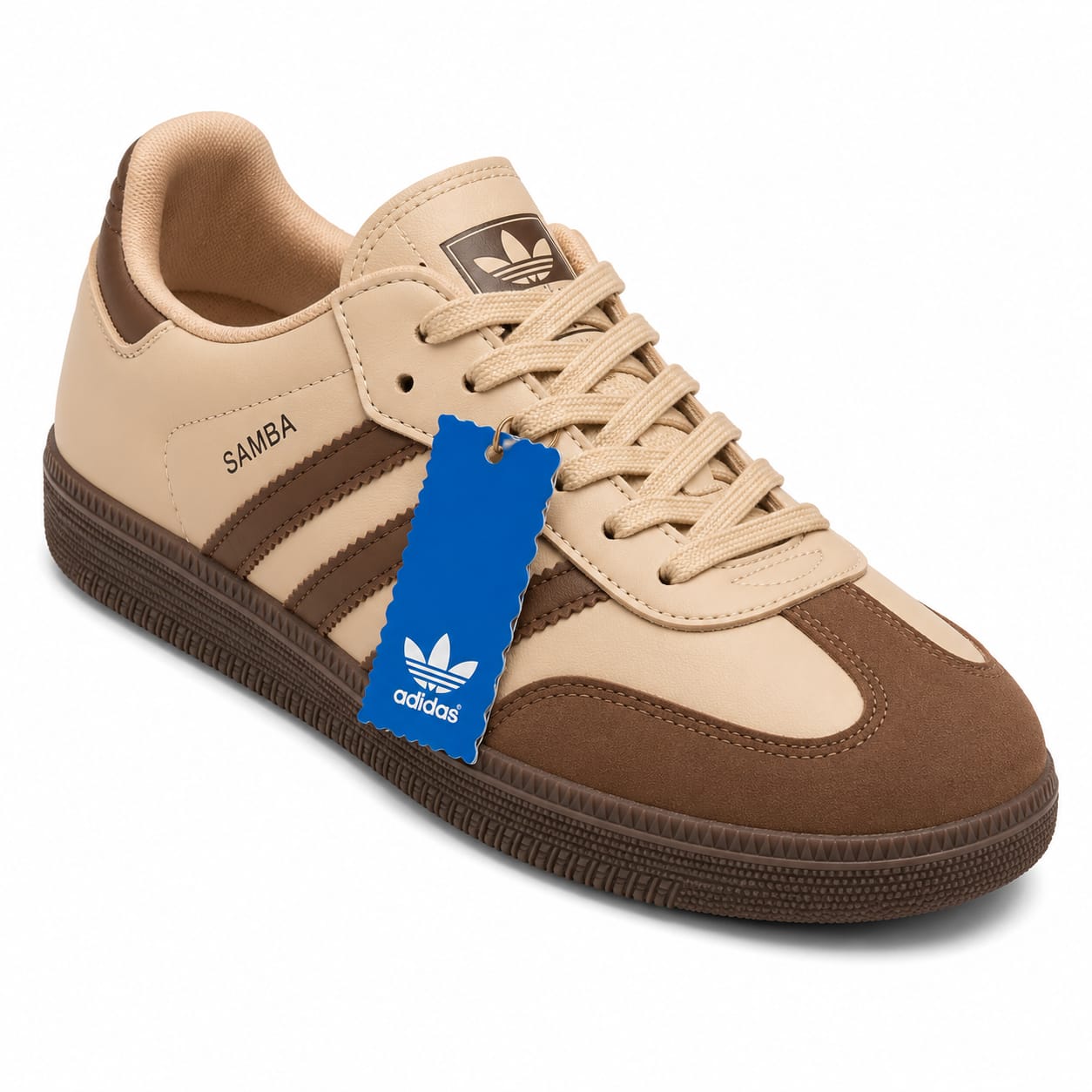 BBCB Samba Sneakers for Men – Premium Casual Lace-Up Shoes | Lightweight Rubber Sole