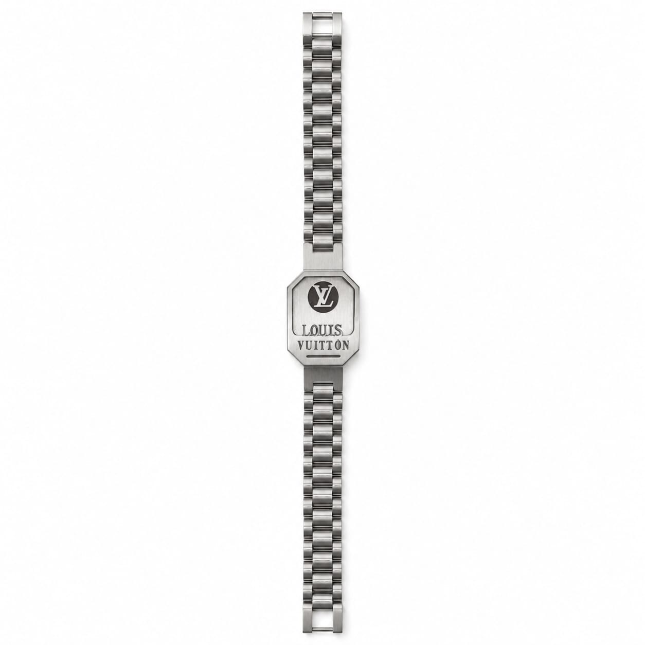 Louis Vuitton Inspired Premium Stainless Steel Bracelet – Gold & Silver