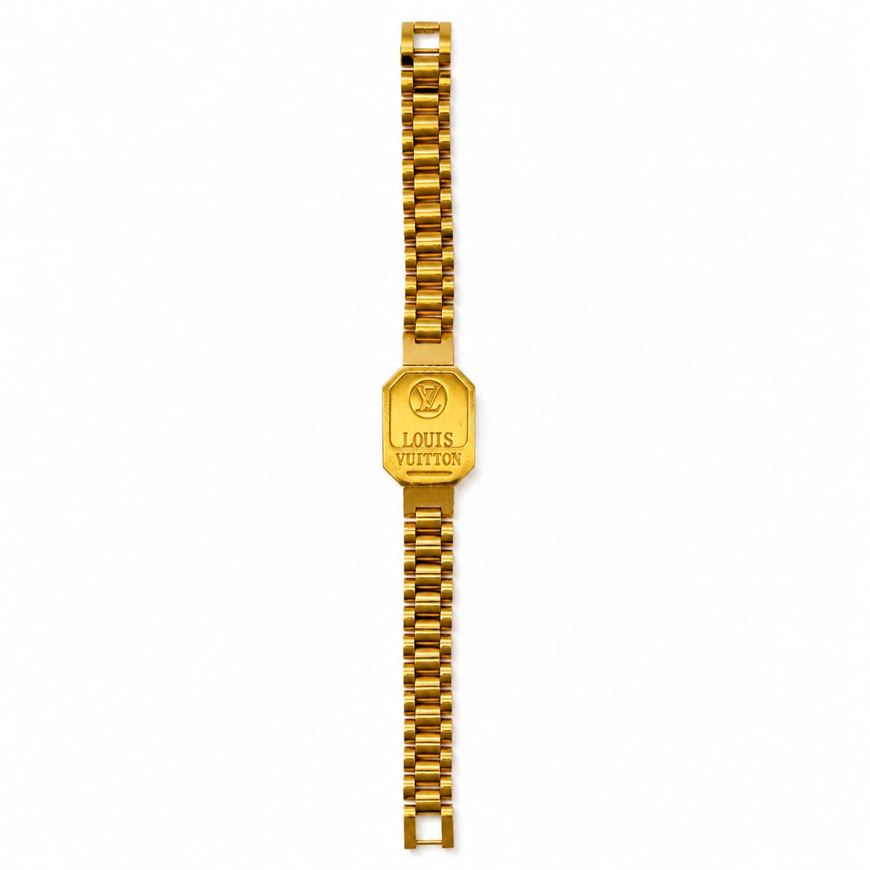 Louis Vuitton Inspired Premium Stainless Steel Bracelet – Gold & Silver