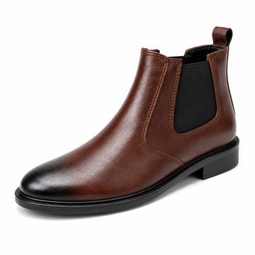 BBCB Premium Chelsea Boots for Men – Leather Finish, Comfort Fit & Durable Sole