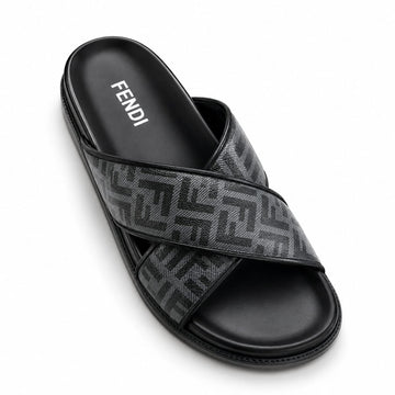Fendi Medicated Slides – Premium Comfort Designer-Inspired Slip-On Sandals