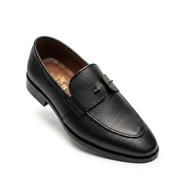 BBCB Premium Handmade Genuine Leather Loafers – Elegant Bit Design | Men’s Formal & Casual Shoes