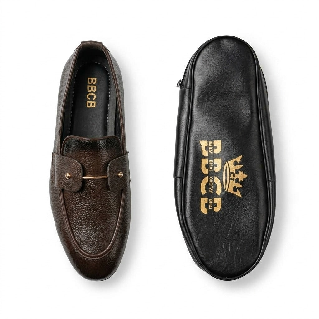 Premium Leather Loafers for Men | BBCB Slip-On Formal & Casual Shoes