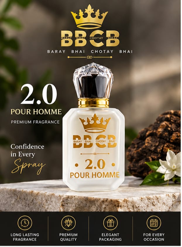 BBCB 2.0 Pour Homme Perfume | Premium Long Lasting Fragrance for Men