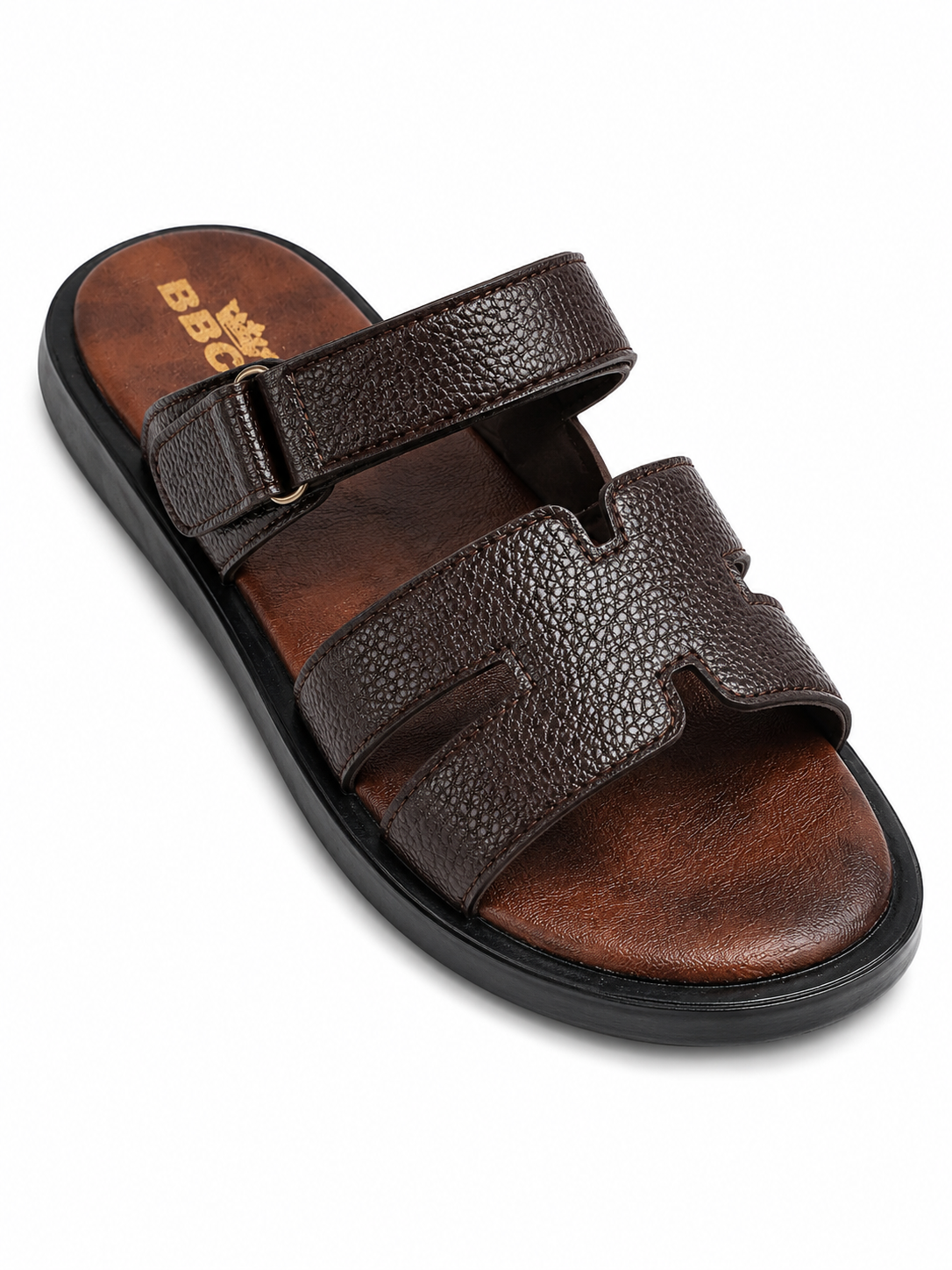 BBCB Premium Double Strap Comfort Sandals – Luxury Men's Casual Slides