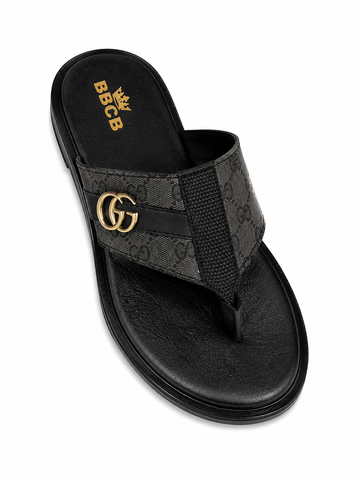 BBCB Premium Men's Designer Thong Sandals – Luxury Comfort | Soft Cushion Footbed | Brown